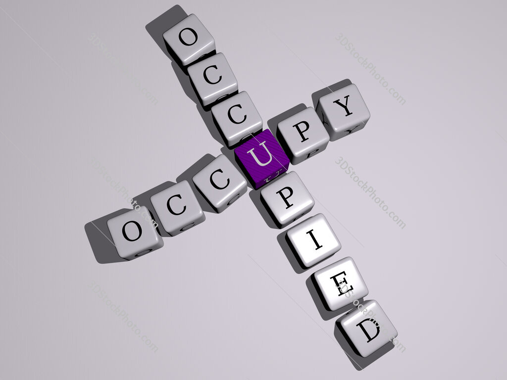 occupy occupied crossword by cubic dice letters