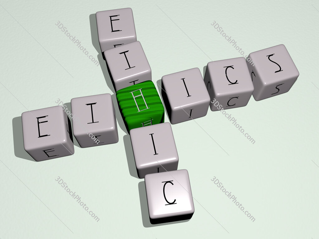 ethics ethic crossword by cubic dice letters