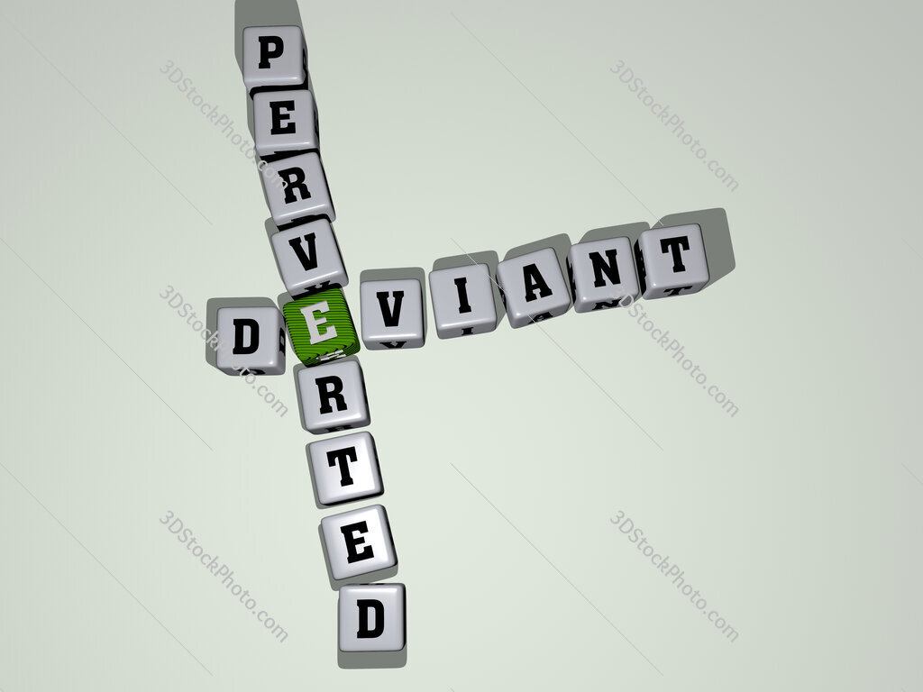 deviant perverted crossword by cubic dice letters