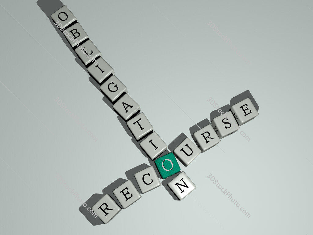 recourse obligation crossword by cubic dice letters