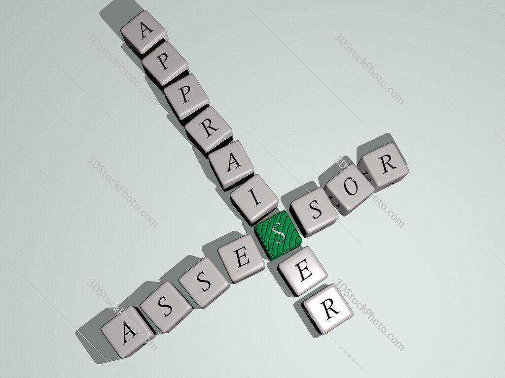 assessor appraiser crossword by cubic dice letters