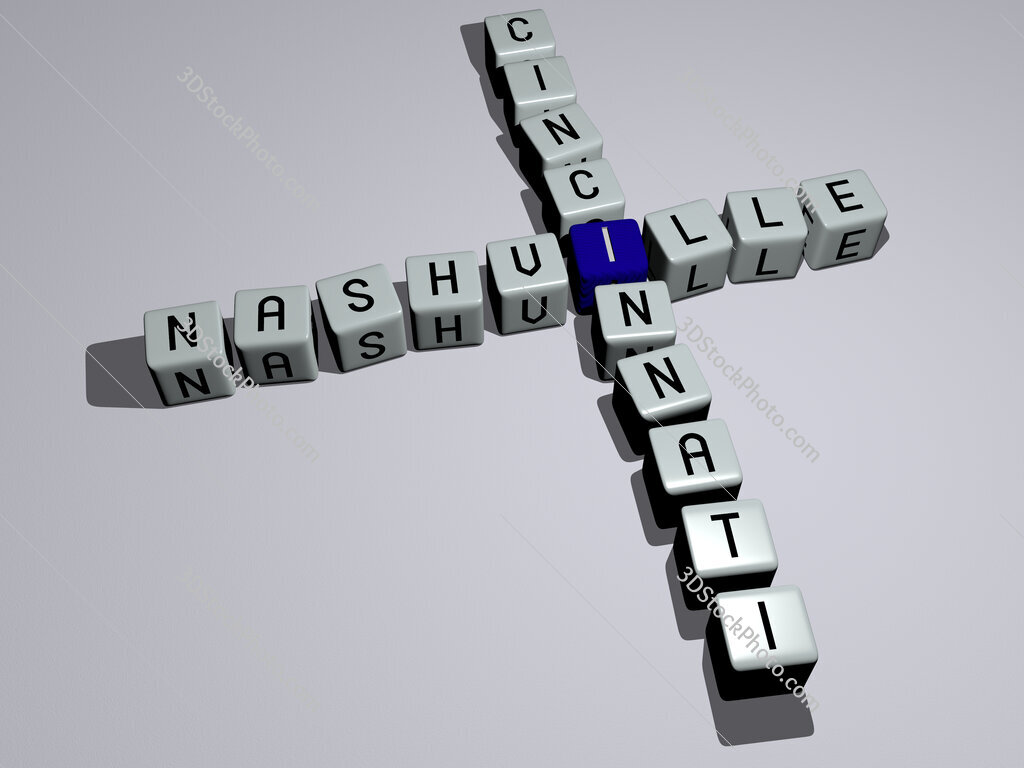 nashville cincinnati crossword by cubic dice letters
