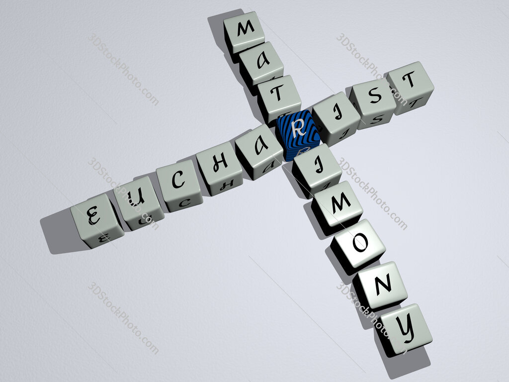 eucharist matrimony crossword by cubic dice letters