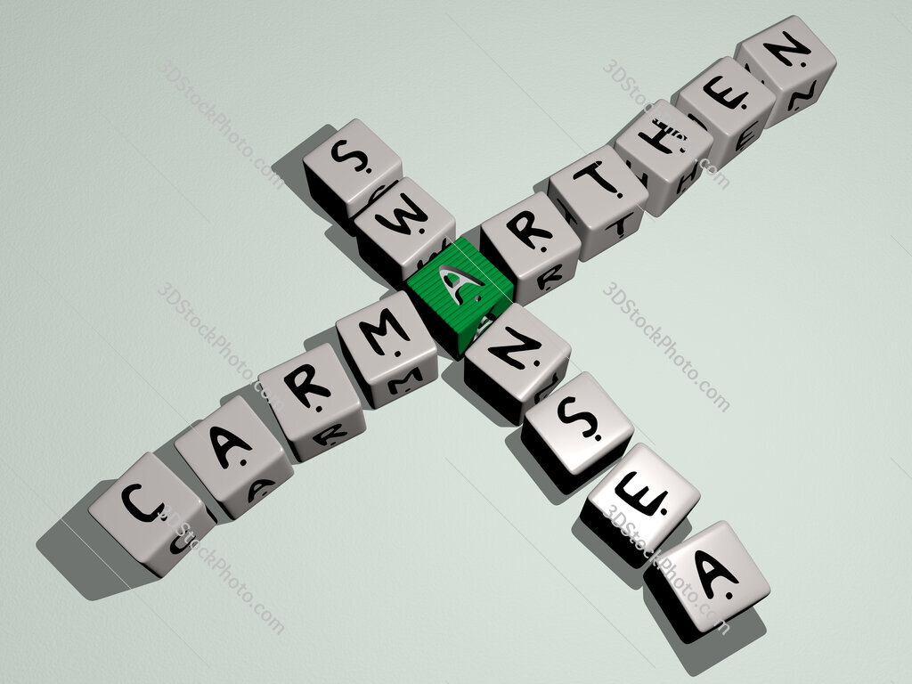 carmarthen swansea crossword by cubic dice letters