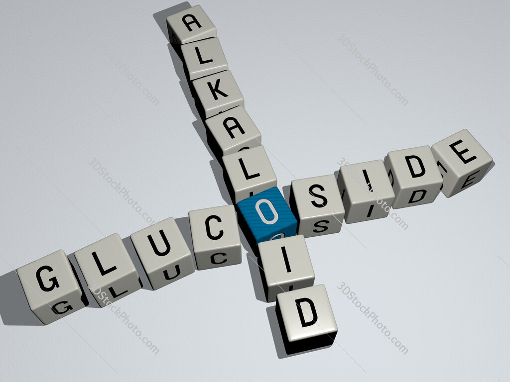 glucoside alkaloid crossword by cubic dice letters