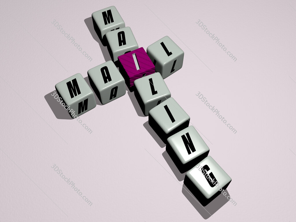 mail mailing crossword by cubic dice letters