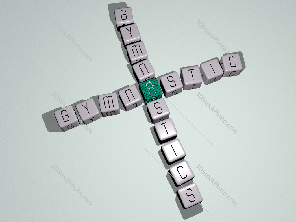 gymnastic gymnastics crossword by cubic dice letters