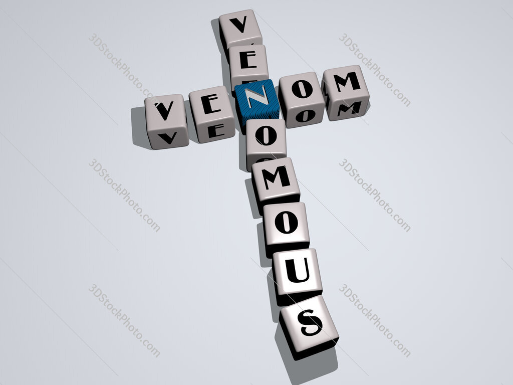 venom venomous crossword by cubic dice letters
