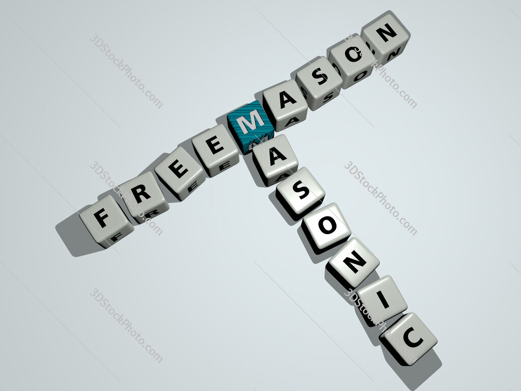 freemason masonic crossword by cubic dice letters