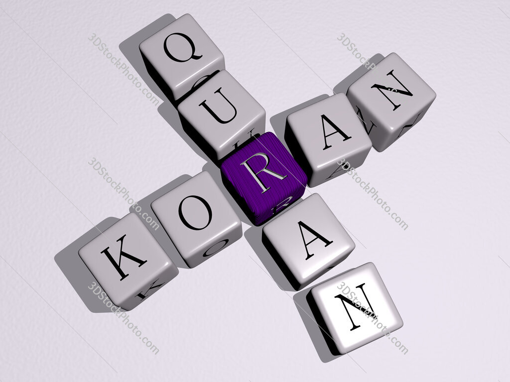 koran quran crossword by cubic dice letters