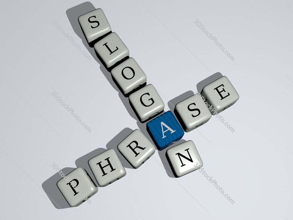 phrase slogan crossword by cubic dice letters