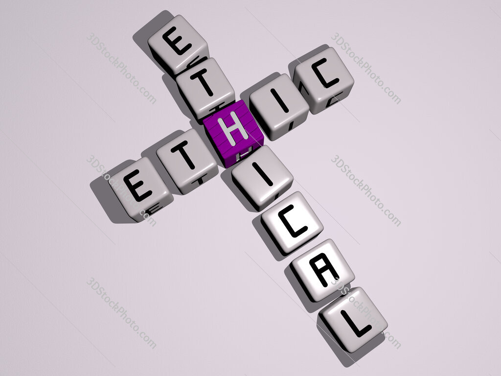 ethic ethical crossword by cubic dice letters