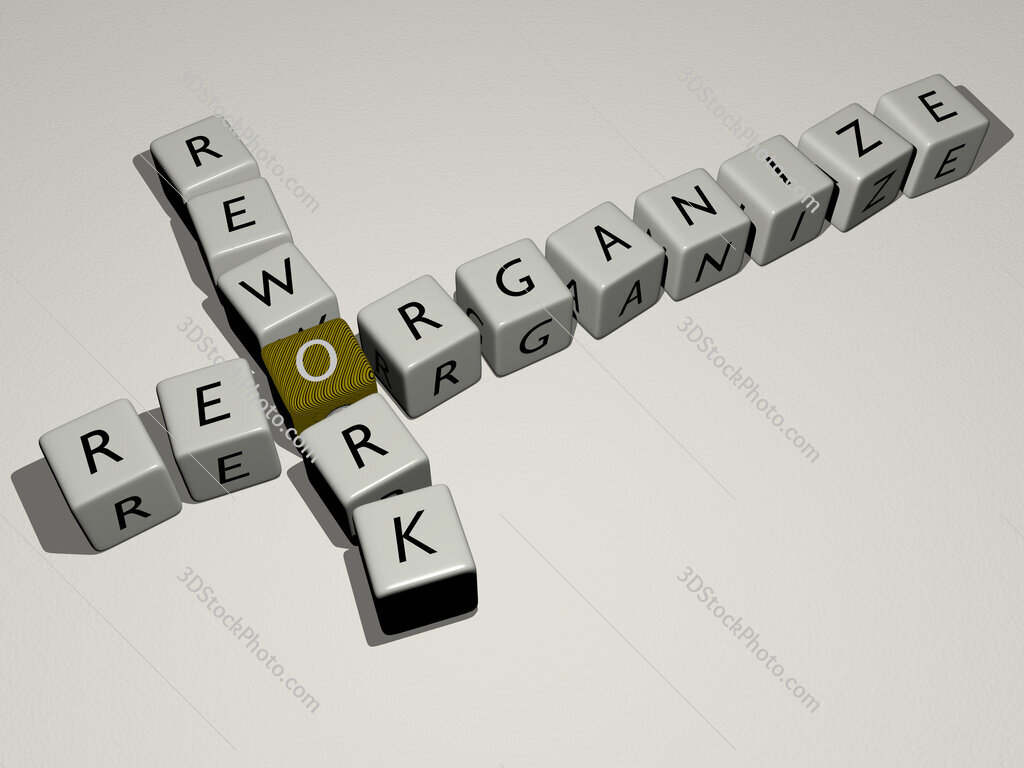 reorganize rework crossword by cubic dice letters