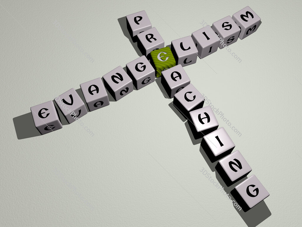evangelism preaching crossword by cubic dice letters