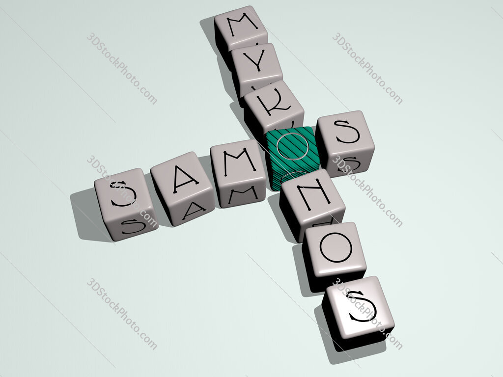 samos mykonos crossword by cubic dice letters