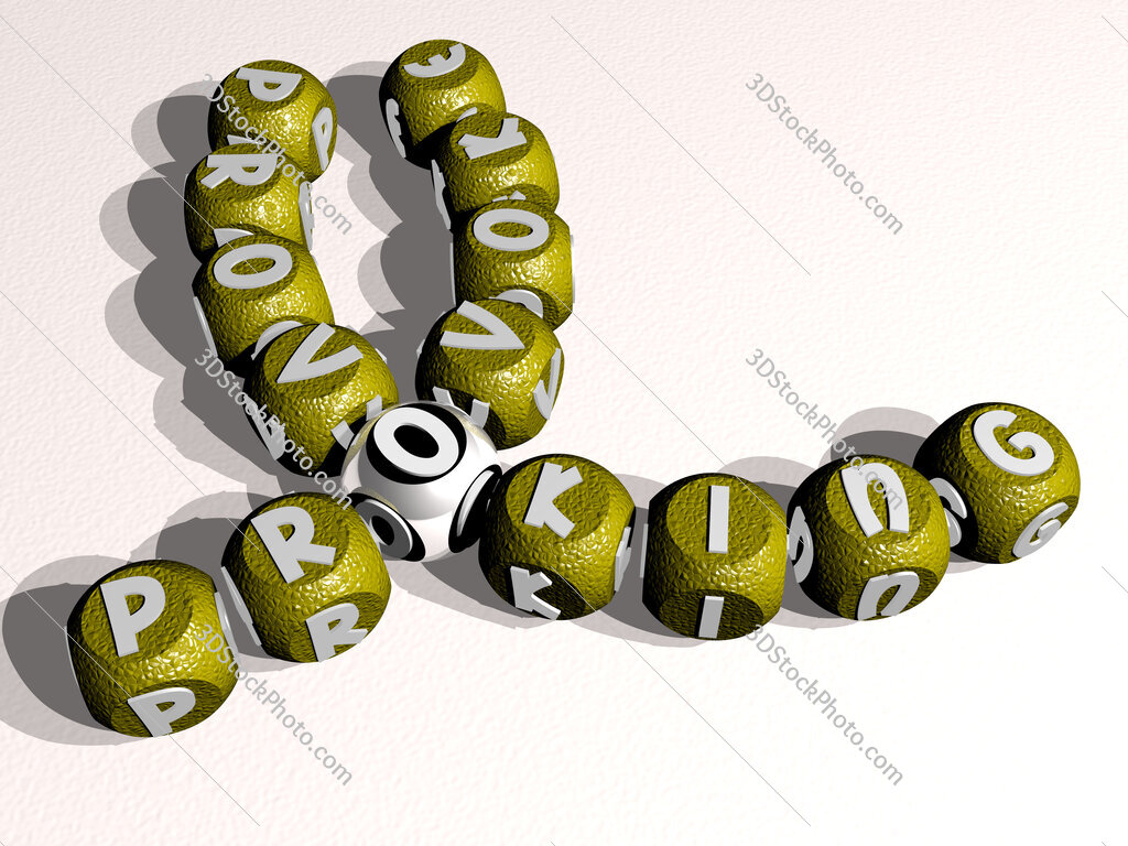 provoke provoking curved crossword of cubic dice letters