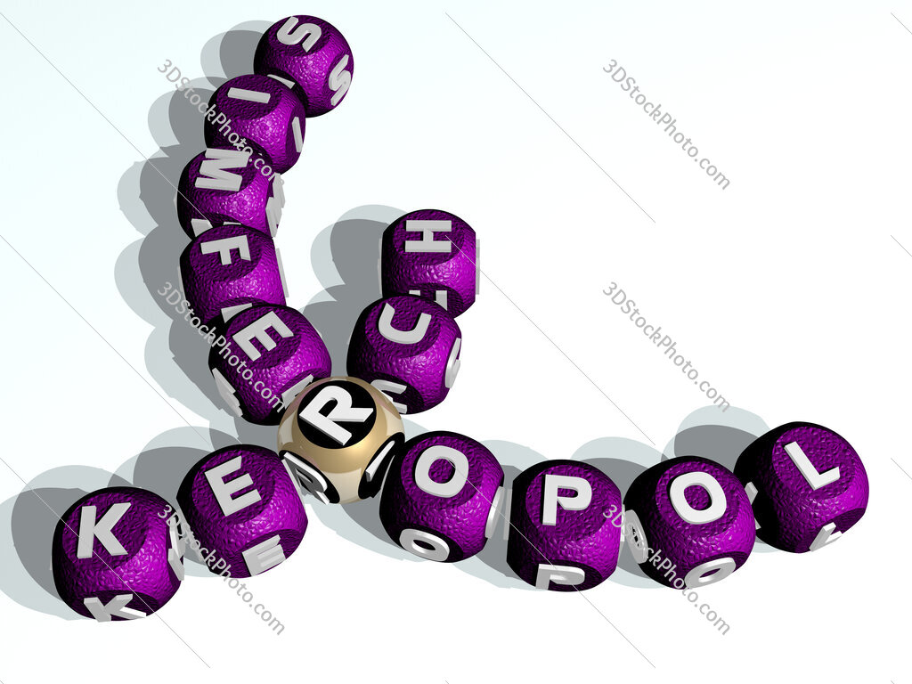 kerch simferopol curved crossword of cubic dice letters