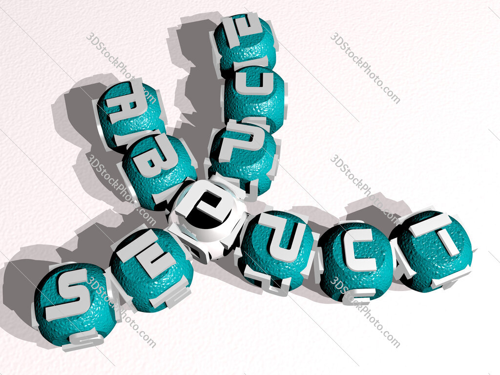 seduce abduct curved crossword of cubic dice letters