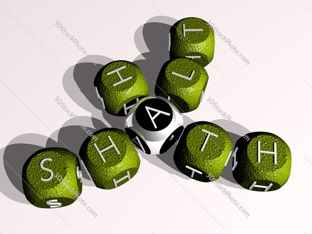 shalt hath curved crossword of cubic dice letters