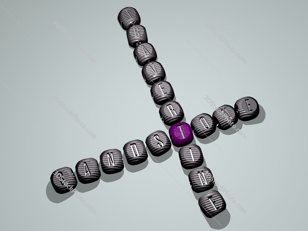 sandstone travertine crossword of dice letters in color