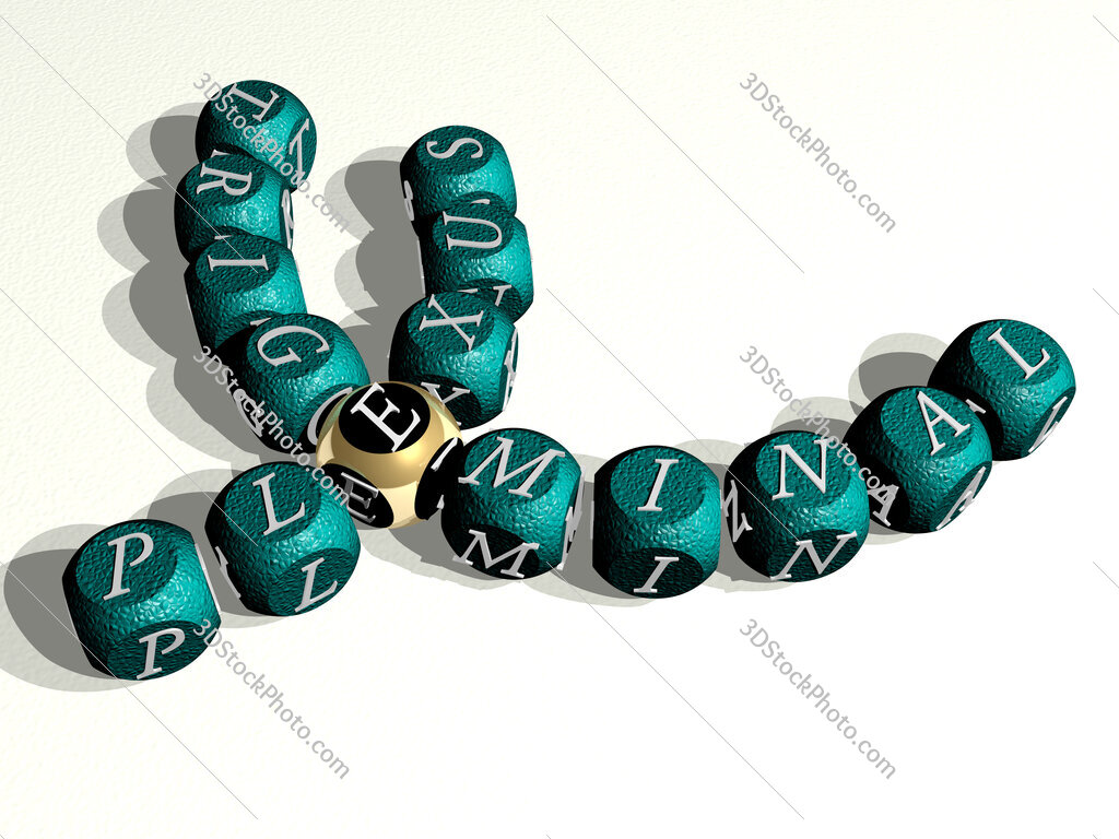 plexus trigeminal curved crossword of cubic dice letters
