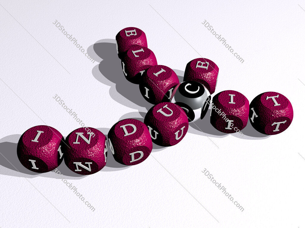 induce elicit curved crossword of cubic dice letters