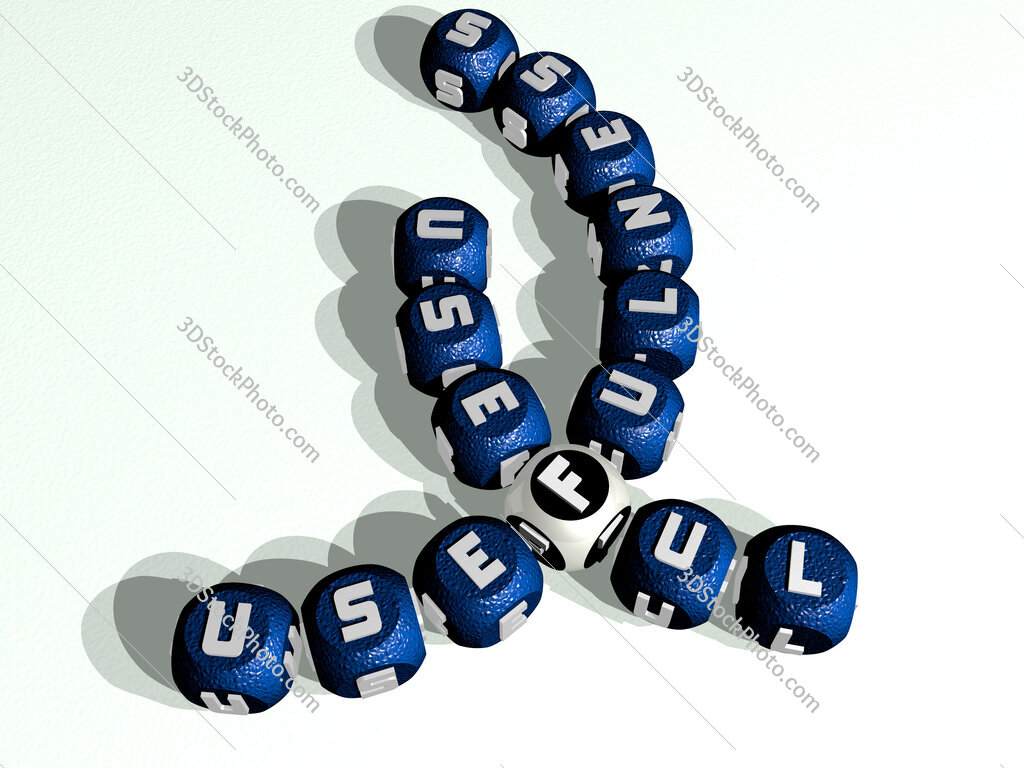 usefulness useful curved crossword of cubic dice letters