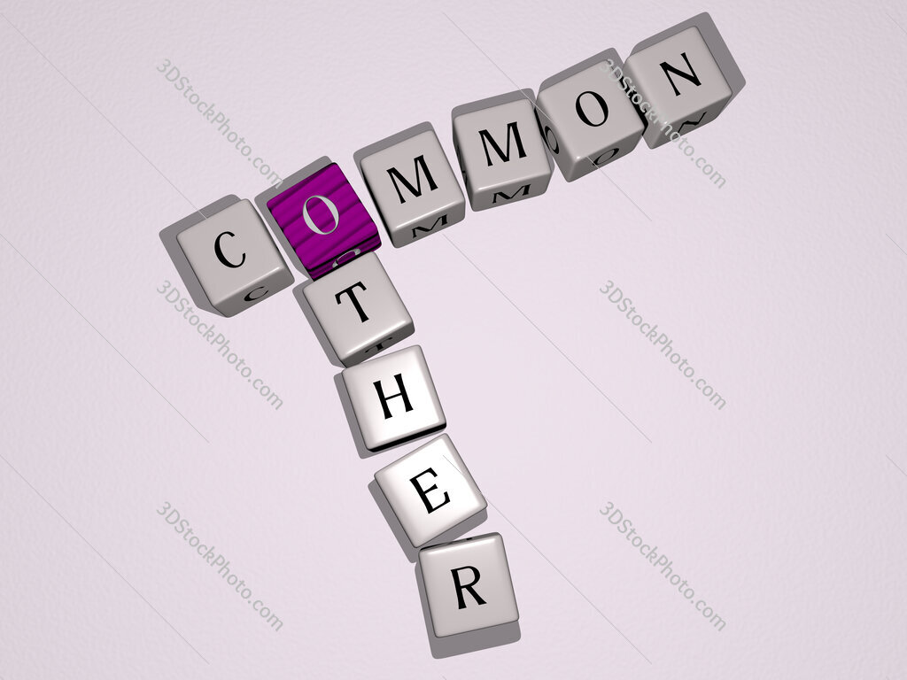 common other crossword by cubic dice letters