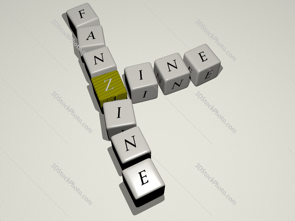 zine fanzine crossword by cubic dice letters