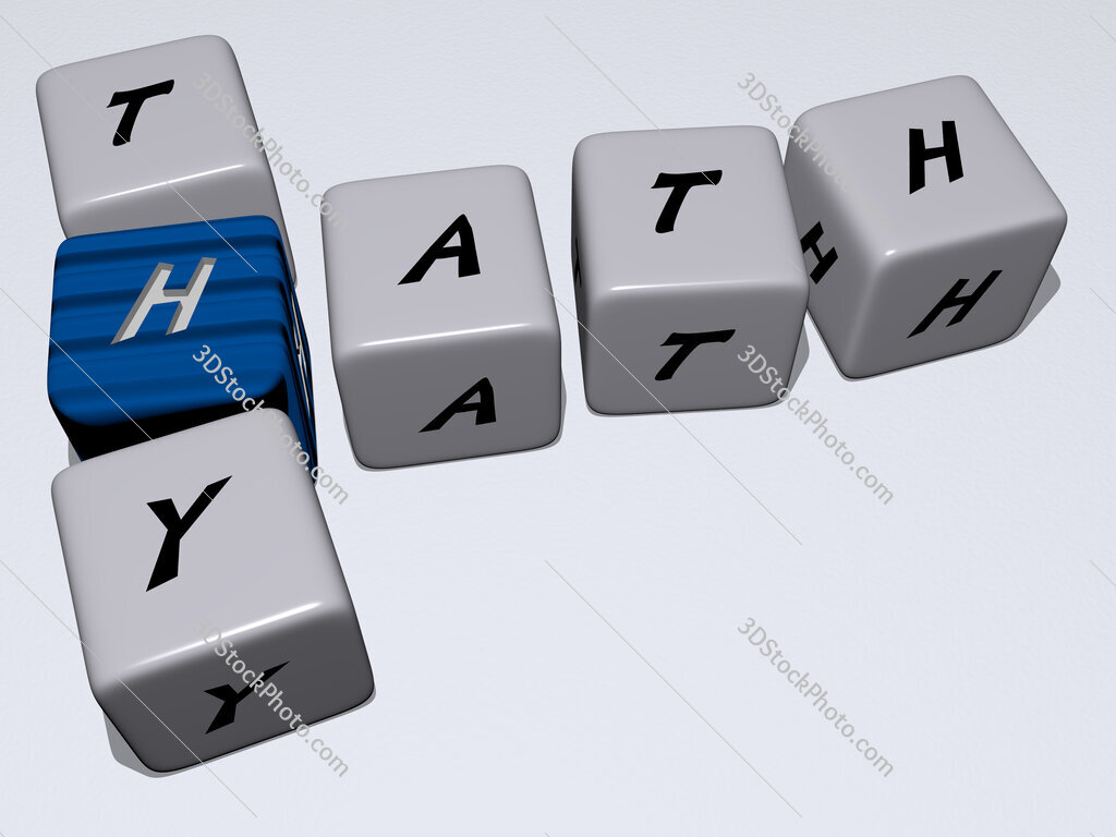 hath thy crossword by cubic dice letters