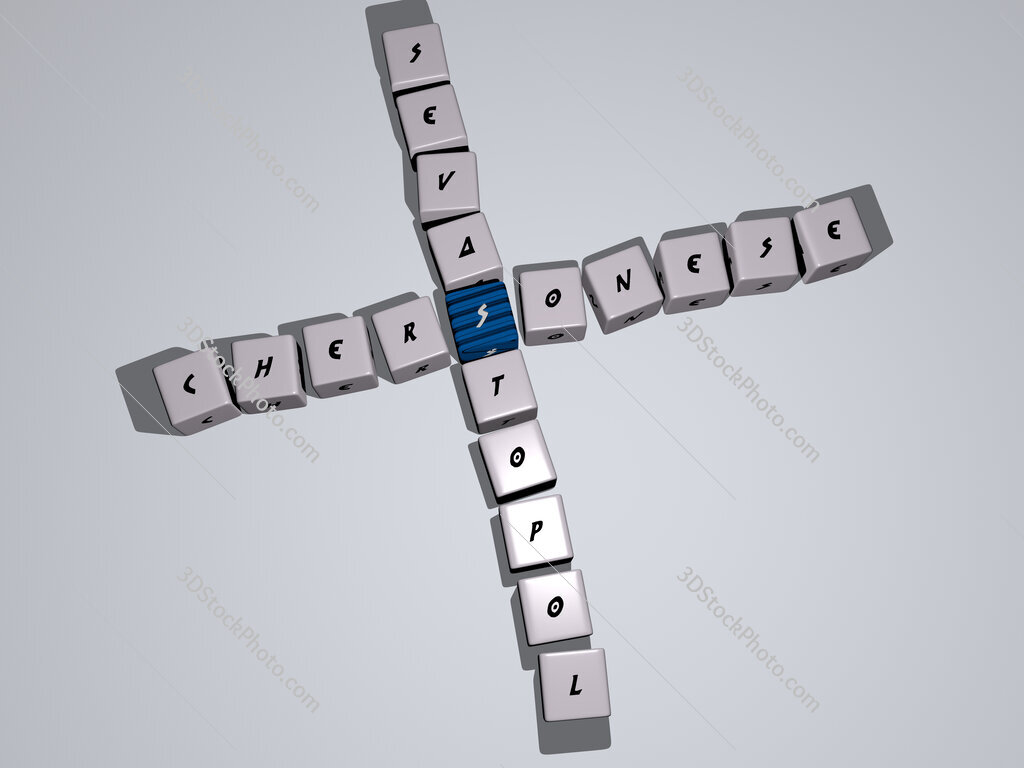 chersonese sevastopol crossword by cubic dice letters