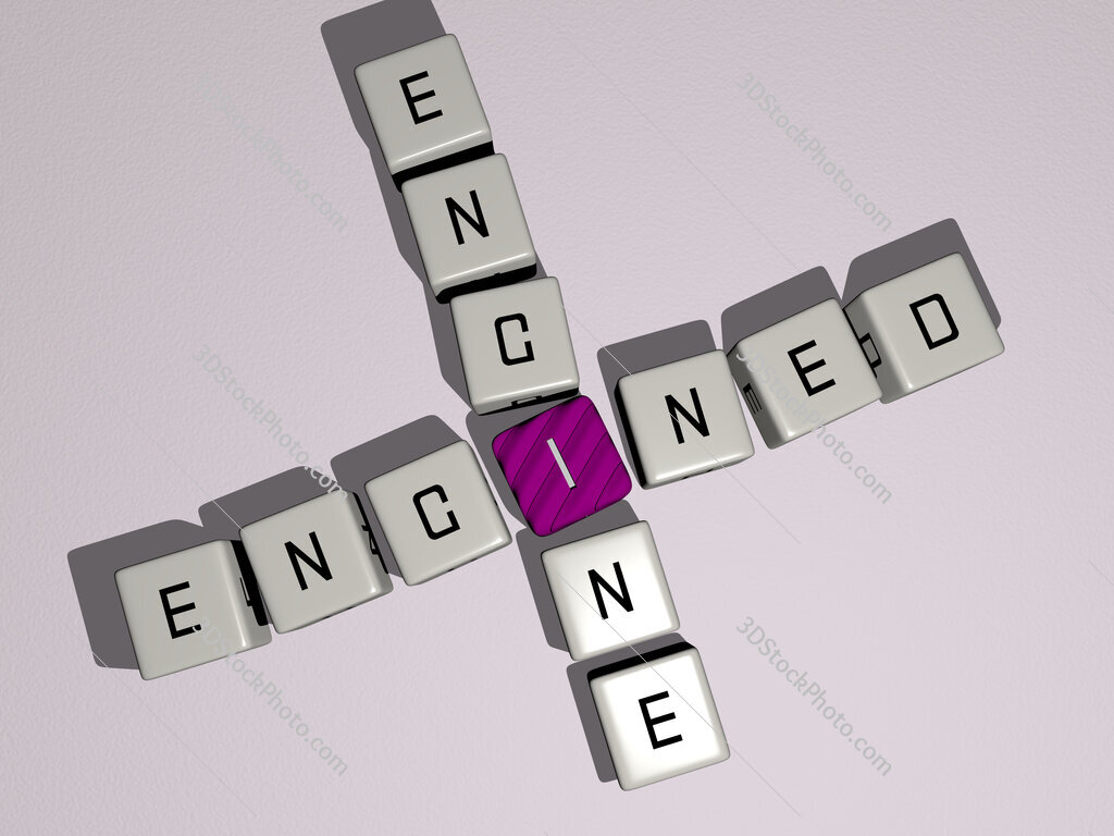 engined engine crossword by cubic dice letters