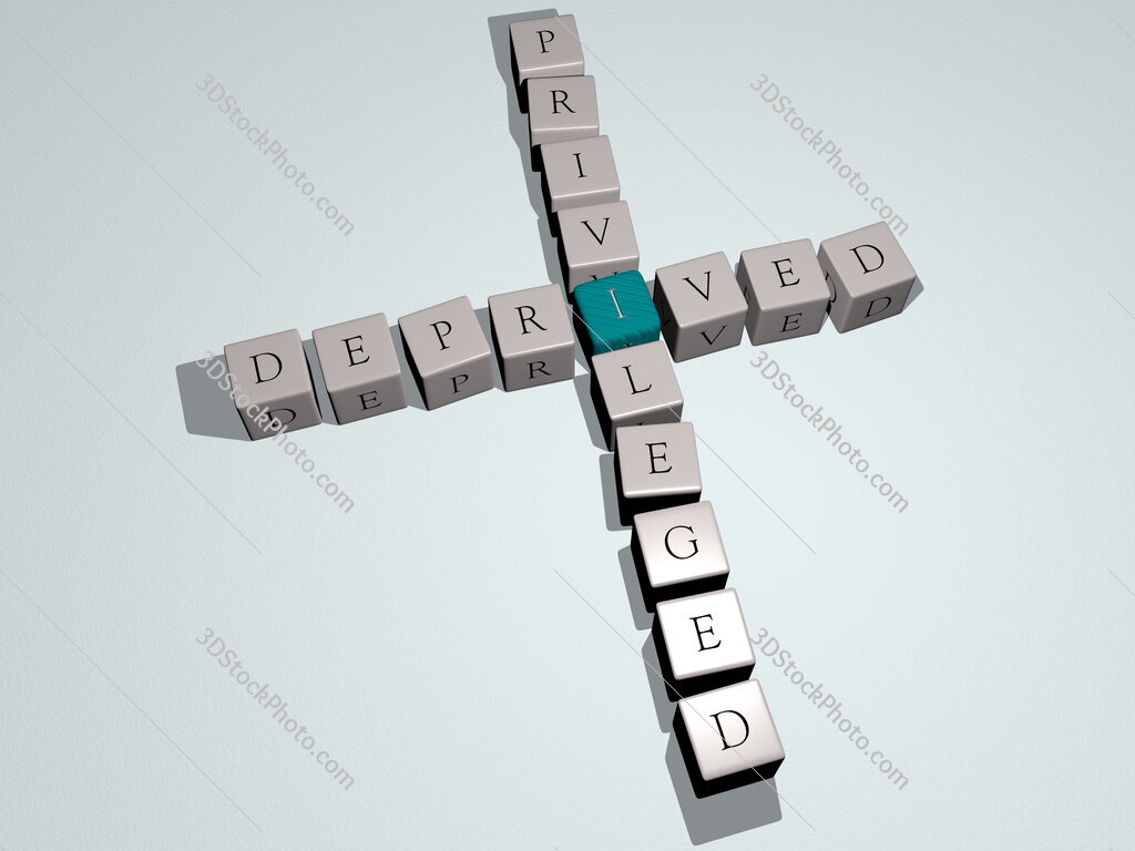 deprived privileged crossword by cubic dice letters