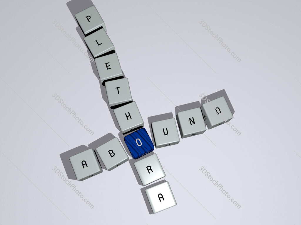 abound plethora crossword by cubic dice letters