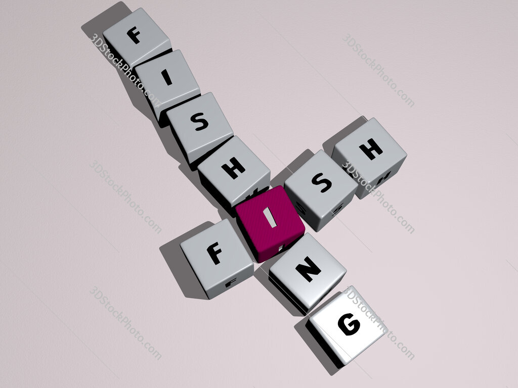 fish fishing crossword by cubic dice letters
