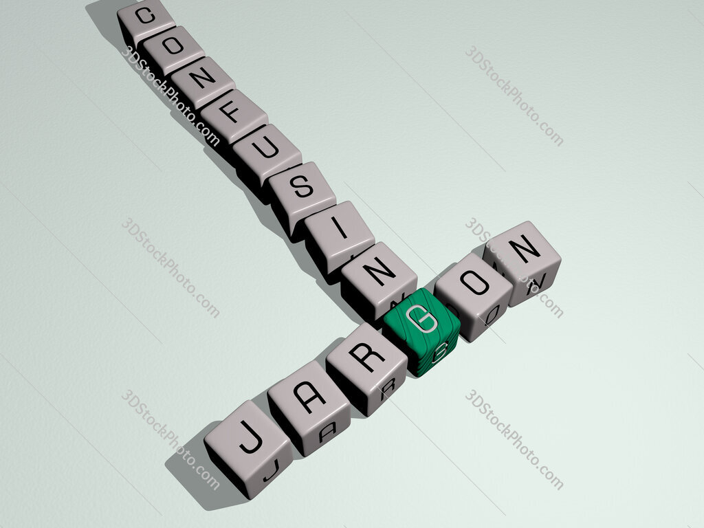 jargon confusing crossword by cubic dice letters
