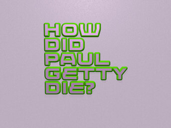 How did Paul Getty die?