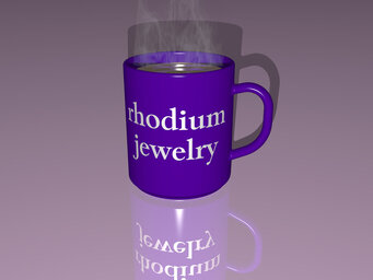 rhodium jewelry