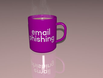 What is a phishing email and how can one be Recognised?