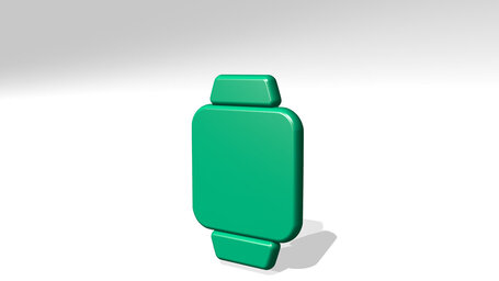 smart watch in square shape