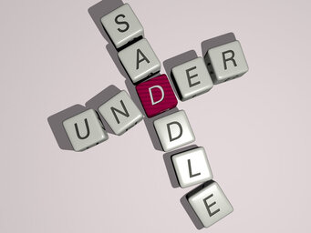 under saddle