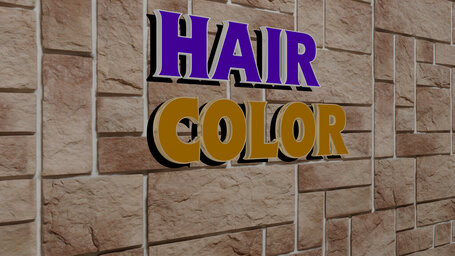 Which parent determines hair color?