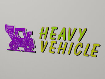What is classified as a heavy vehicle?