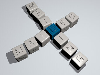 mailed mailing