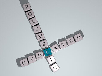 hydrated polymeric